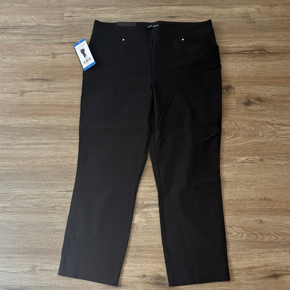 Hilary Radley Elegant Black Pants